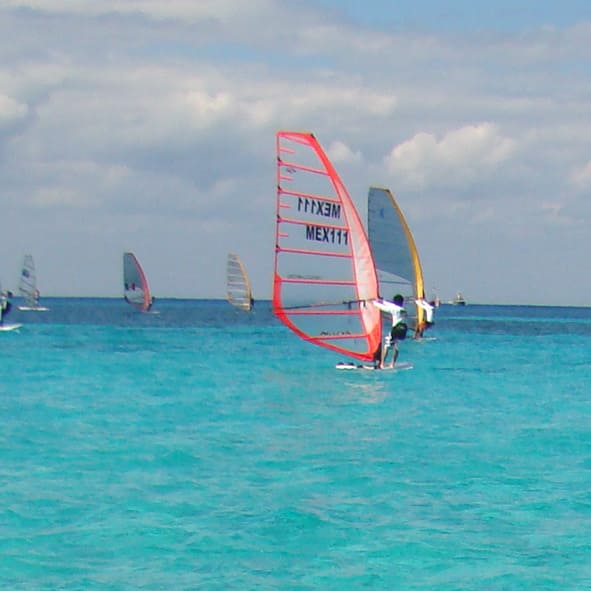 Windsurf en Cozumel